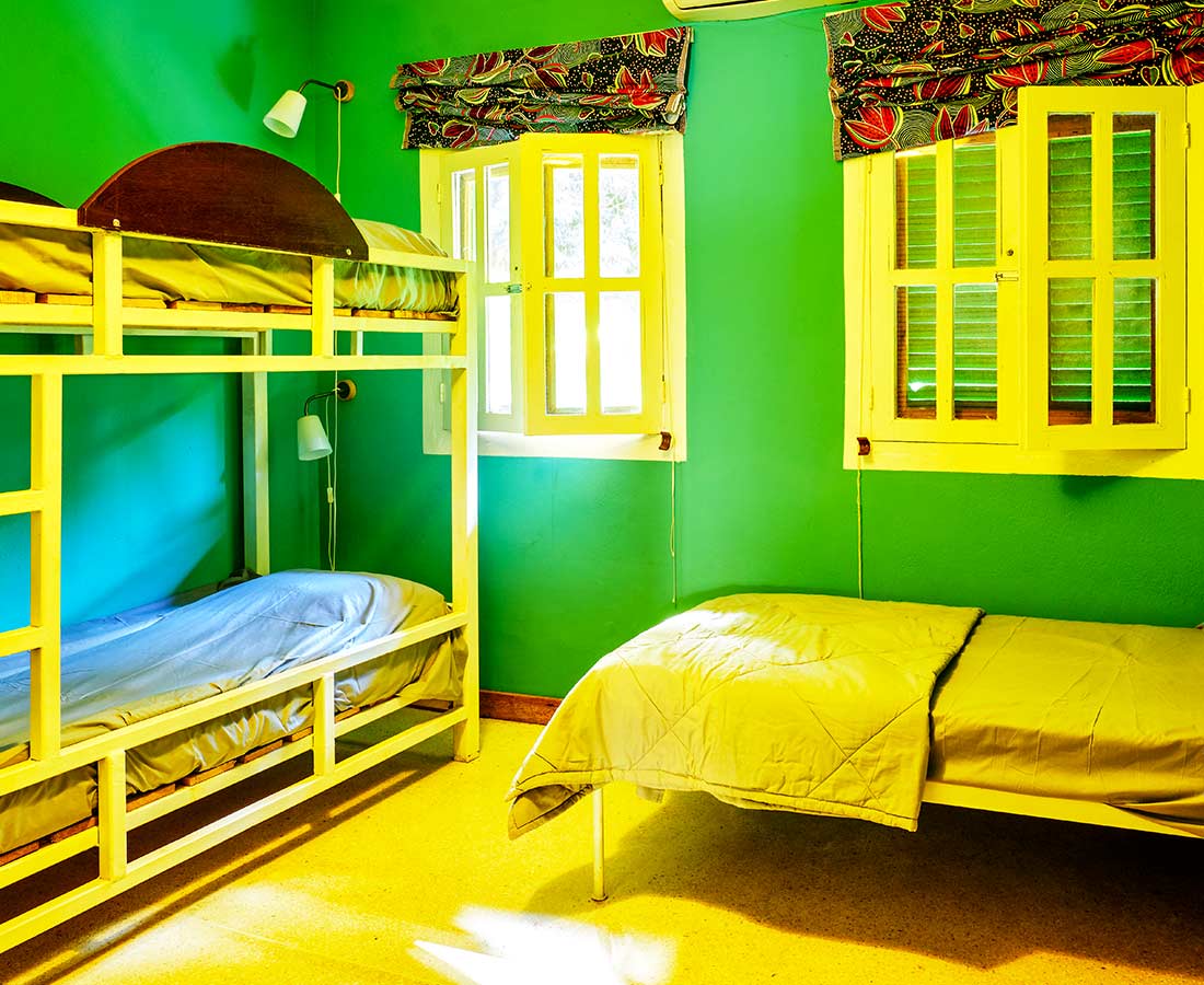 Chambre Verte & Bleue